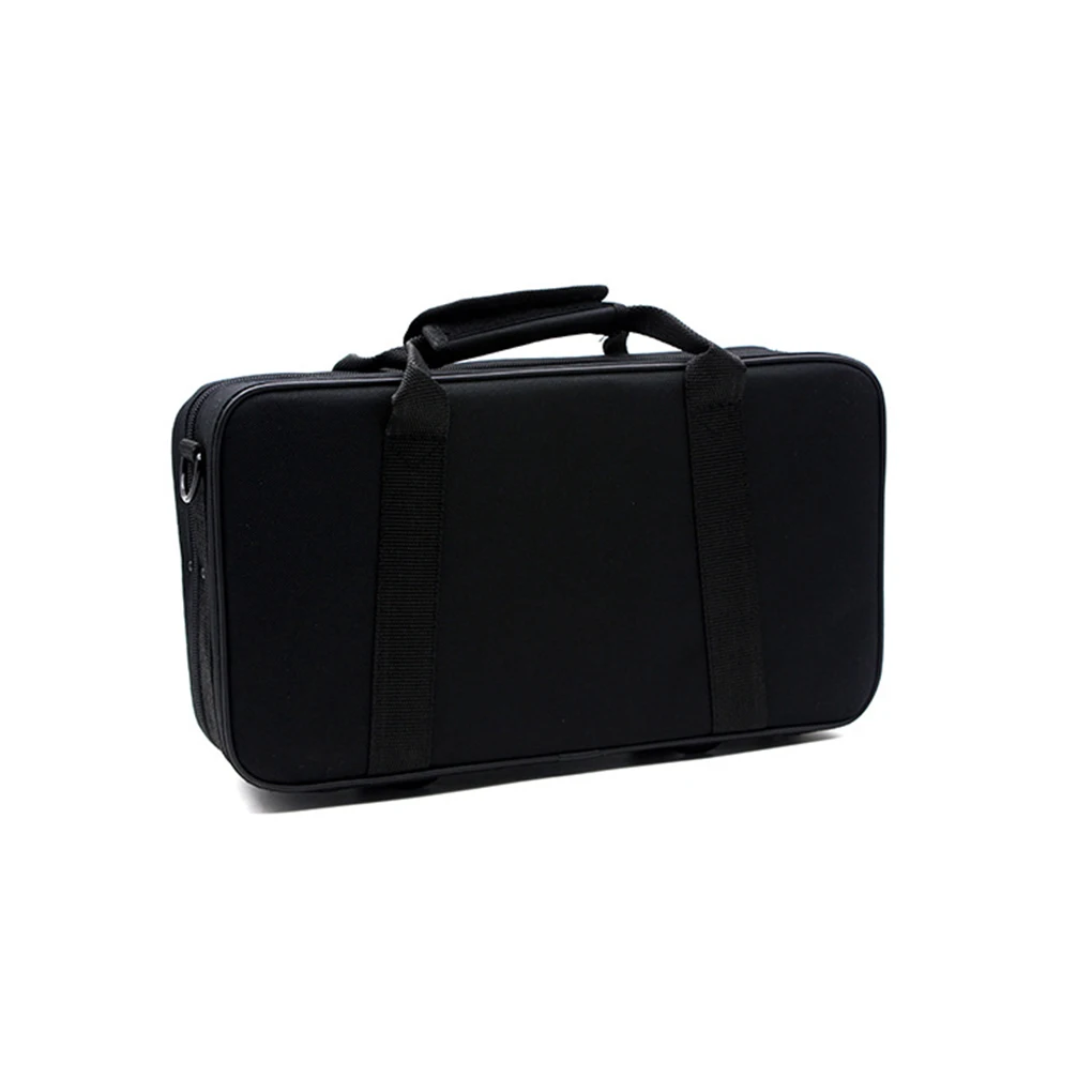

Clarinet Box Professional Black Tube Case Organizer Square Functional
