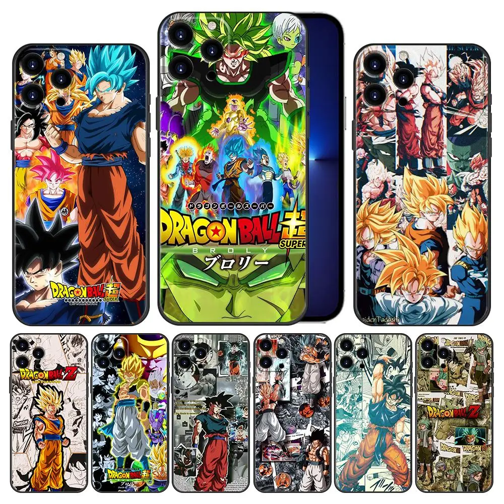 

Dragon Ball Z Super Saiyan Phone Case Cover for Apple iPhone 11 12 13 Pro Max X Xs 7 7+ 8+ 8 Plus 6 5 SE XR Mini Back