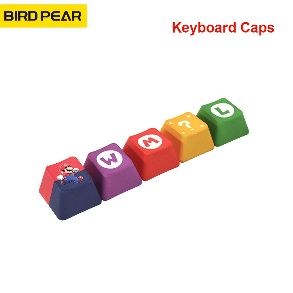 Pbt Replacement Keycap For Computer Ecs Key Caps For Gaming Mechanical Keyboard Cherry Mx Switch Custom Cartoon Keycaps