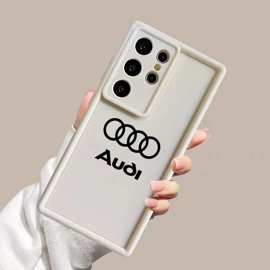 Чехол для телефона A-Audi RS Sport Car Samsung Galaxy S24 Ultra S23Ultra S20 FE S23 Plus S21 S22 5G силиконовый чехол
