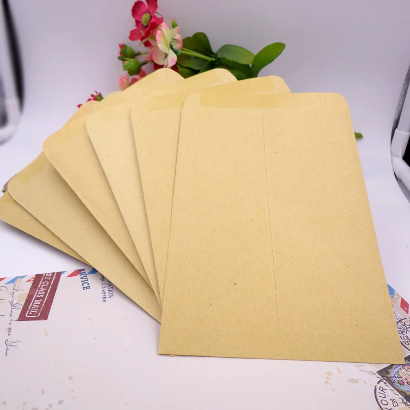 4 размера 17,5x12,5 см; 22x11 см; 23x16,1 см; 23x12 см 10 шт. винтажный пустой крафт-конверт простая Крафтовая сумка мини-бумажная праздничная подарочная сумка