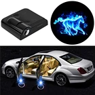 2 шт., автомобильные универсальные светодиодные лампы для дверей