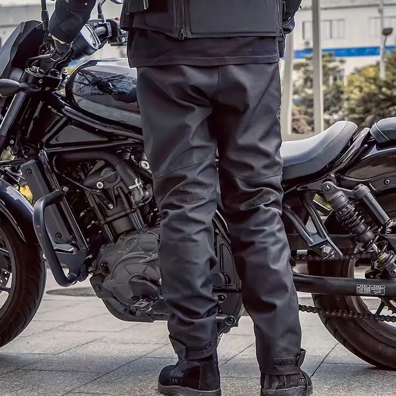 Men's Motorcycle Pants DUHAN Motorrad Knight Motocross Motorbike Pant Motos Accessories Motocicleta Trousers Oxford Warm Lining