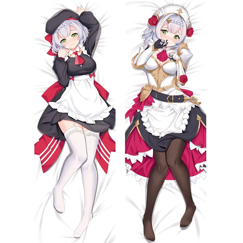 

Аниме игра Genshin Impact Noelle Bed Dakimakura женский косплей HD в натуральную величину обнимательное тело Чехол DIY индивидуальная наволочка