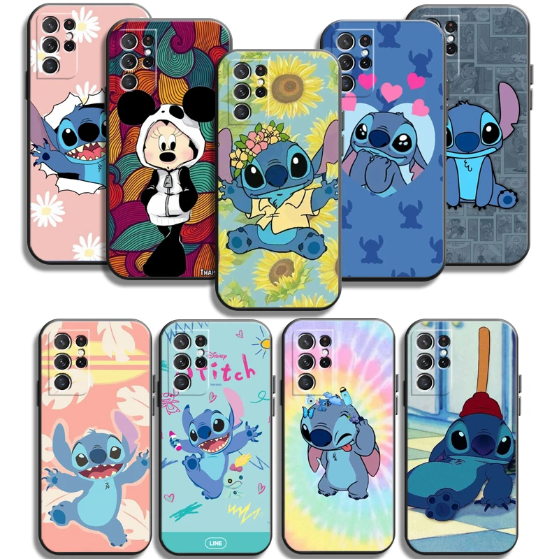 

Disney Stitch MIQI Phone Cases For Samsung Galaxy A22 A31 A32 4G A32 5G A42 5G A20 A21 A22 4G 5G Coque Soft TPU Carcasa