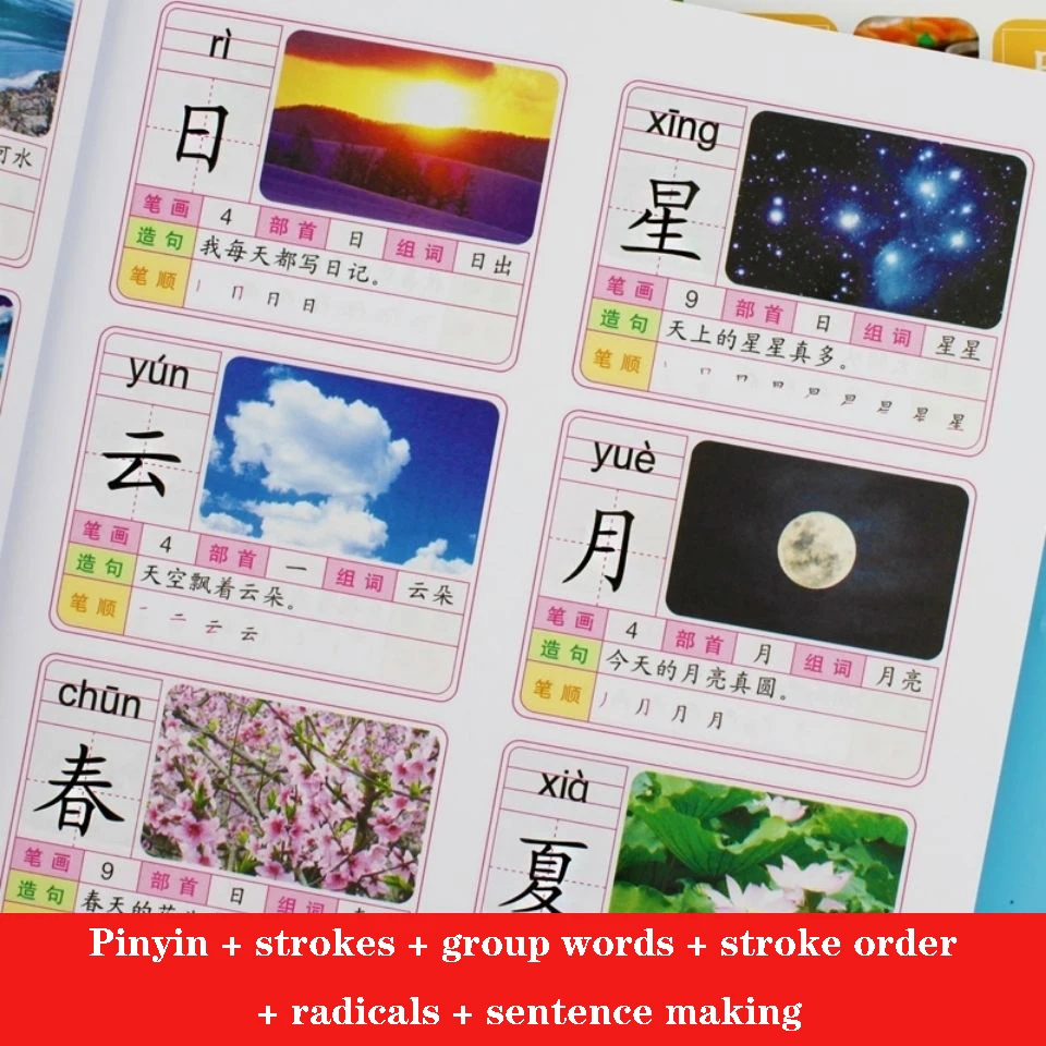

Wordtextbook 3000 Basics Chinese Zi Chinese Books Learn Chinese First Grade Teaching Material Chinese Characters Picture Book