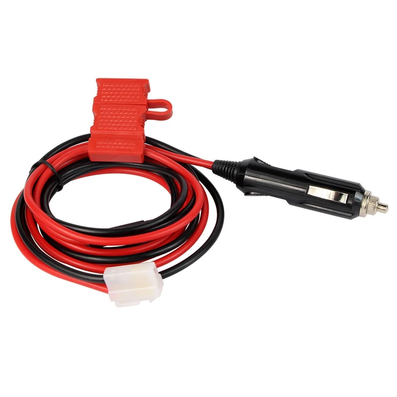 

2X 12V DC Power Cord Cable Cigarette Lighter Plug For YAESU ICOM Kenwood TM-241/261 1.5 Metres