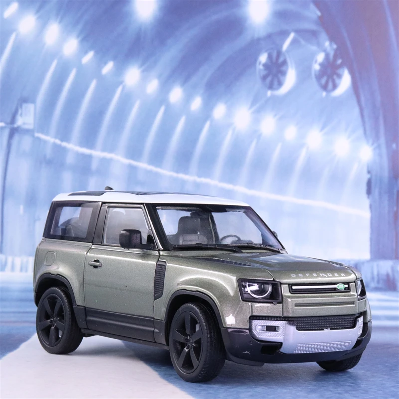 WELLY модель автомобиля в масштабе 1:26 2020 Land Rover Defender Классическая из металлического