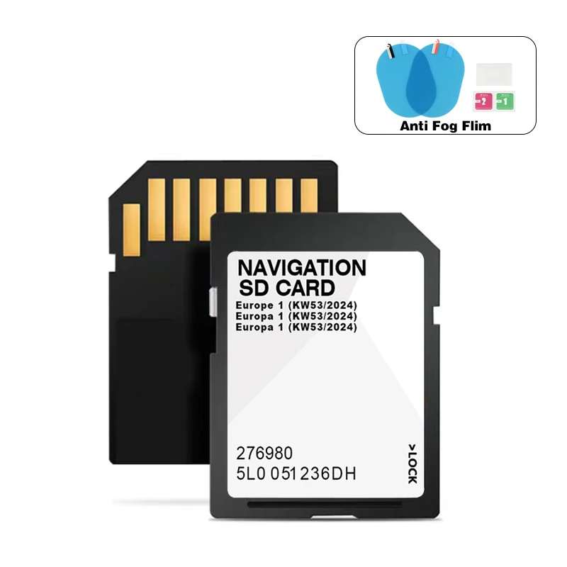 

2024 For SKODA GEN1 MIB2 Amundsen 1 Sat Nav Map Navigation SD Card UK Europe A1 Naving