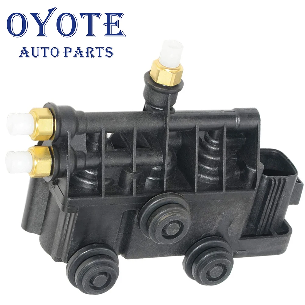 

OYOTE RVH000050 RVH000055 AP03 Front Air Suspension Valve Block For Land Rover Discover 3 4 LR3 LR4 Rover Sport 2006-2013