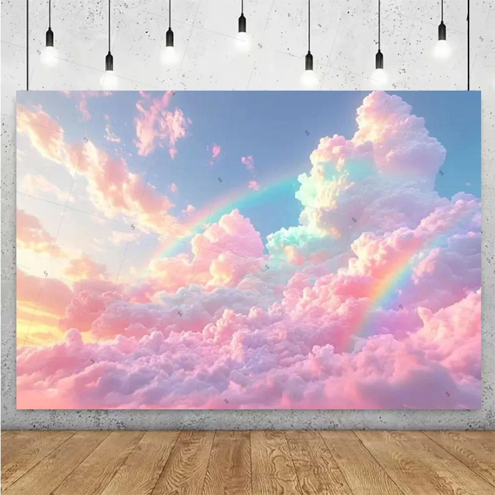 Фоновое полотно виниловое золотистое со звездами