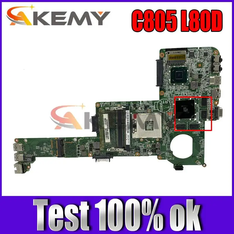 

Материнская плата для ноутбука Toshiba C805 L80D, 100% протестированная