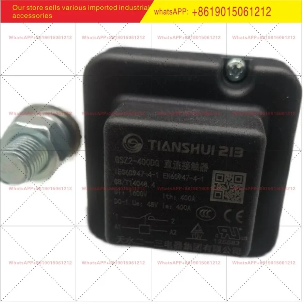 Фото Однополюсный контактор постоянного тока GSZ2-400DG DC24v DC48v с выводом P25 №1