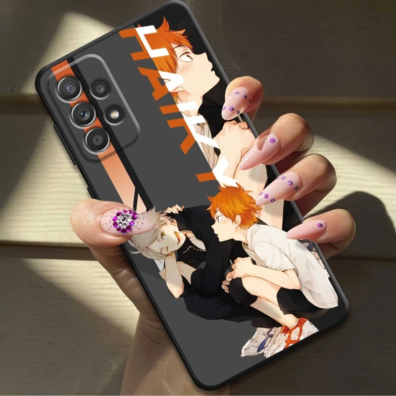 

Чехлы для Samsung Galaxy A33 A51 A32 4G 5g A23 A53 A21s A52 A72 A33 A31 A23 A22 A71 A73 A54 A24 Haikyuu! Аниме