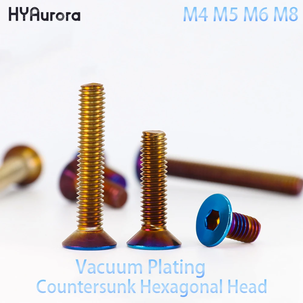 

Винты нержавеющая сталь 304 синий M4 M5 M6 M8