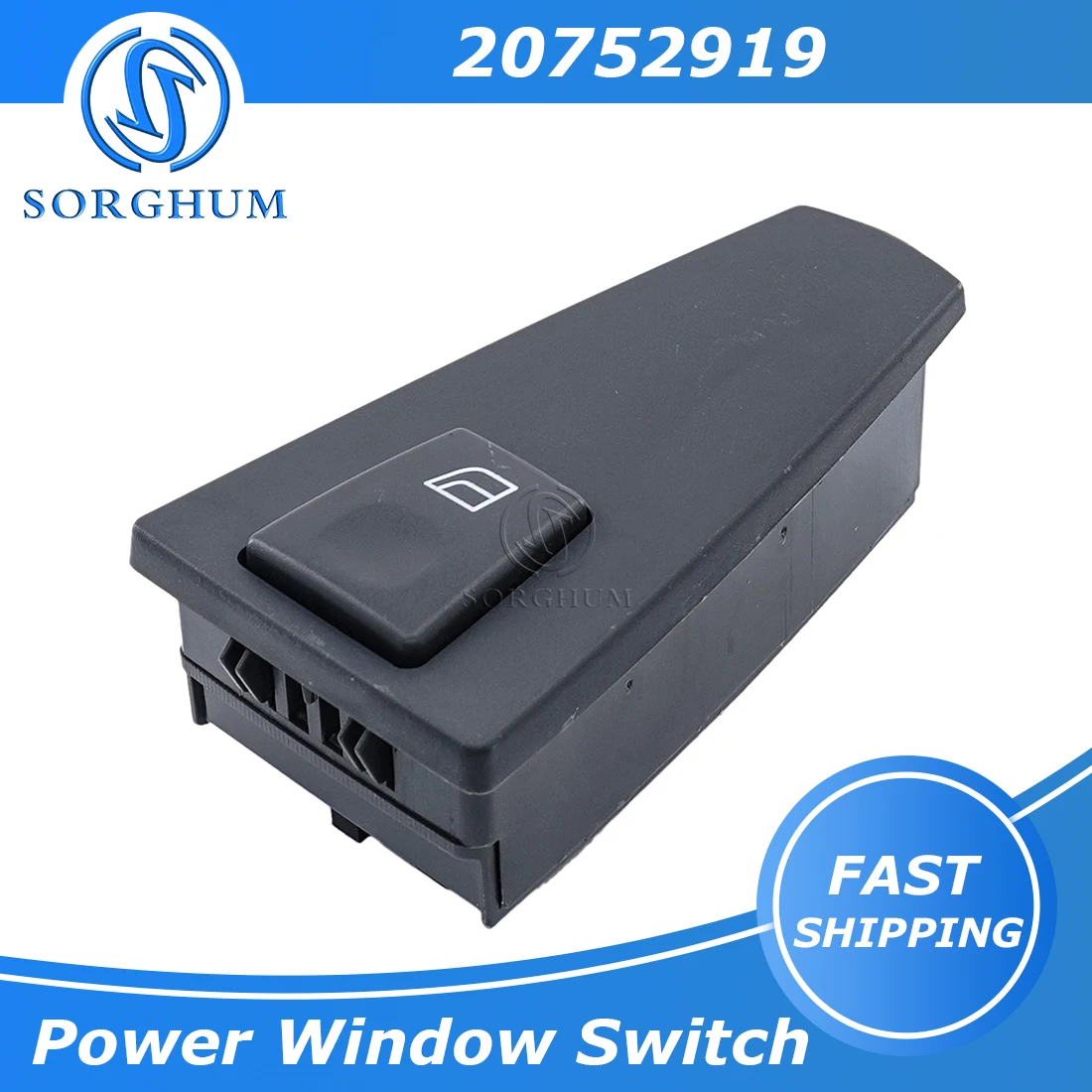 

Кнопка переключения стеклоподъемника Sorghum для грузовика Volvo FH12 FM VN VNL 20752919 21543901 20752913 20568858