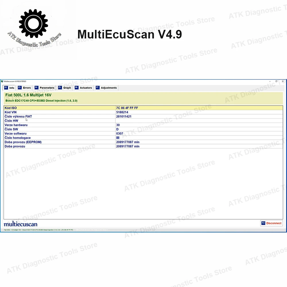 Диагностическое программное обеспечение, новинка 2024, Multiecuscan V4 ...