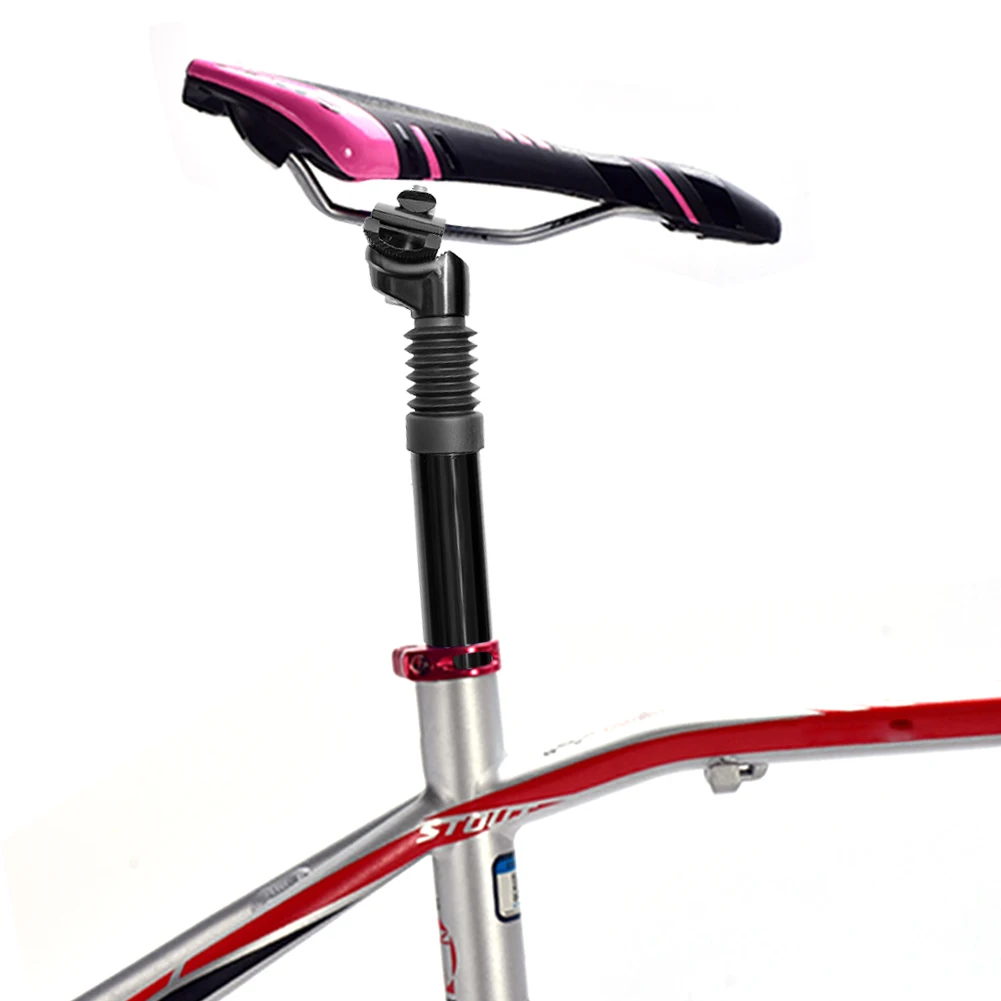 

27.2mm Bicycle Suspension Damping Seatpost Spring Aluminium Alloy Mountain Bike Shock Absorption Seat Tube Cycling Accessories