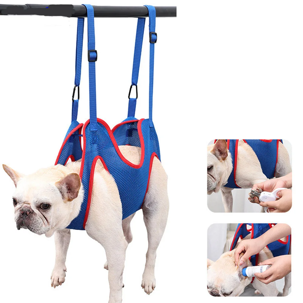 

Pet Grooming Hammock Care Cleaning Tools Shower Puppy Cat Restraint Bag Nail Trimming Helper Dog Bathing Package