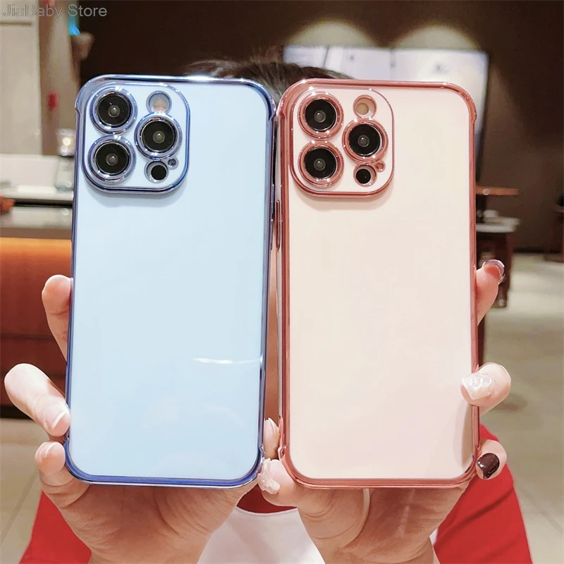 Простая защита для камеры Радуга jelleшеный роскошный блестящий жидкий мягкий