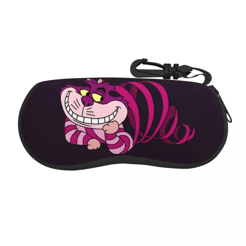 

Funny Cheshires Cat Shell Eyeglasses Case Women Men Cool Glasses Case Sunglasses Box Pouch