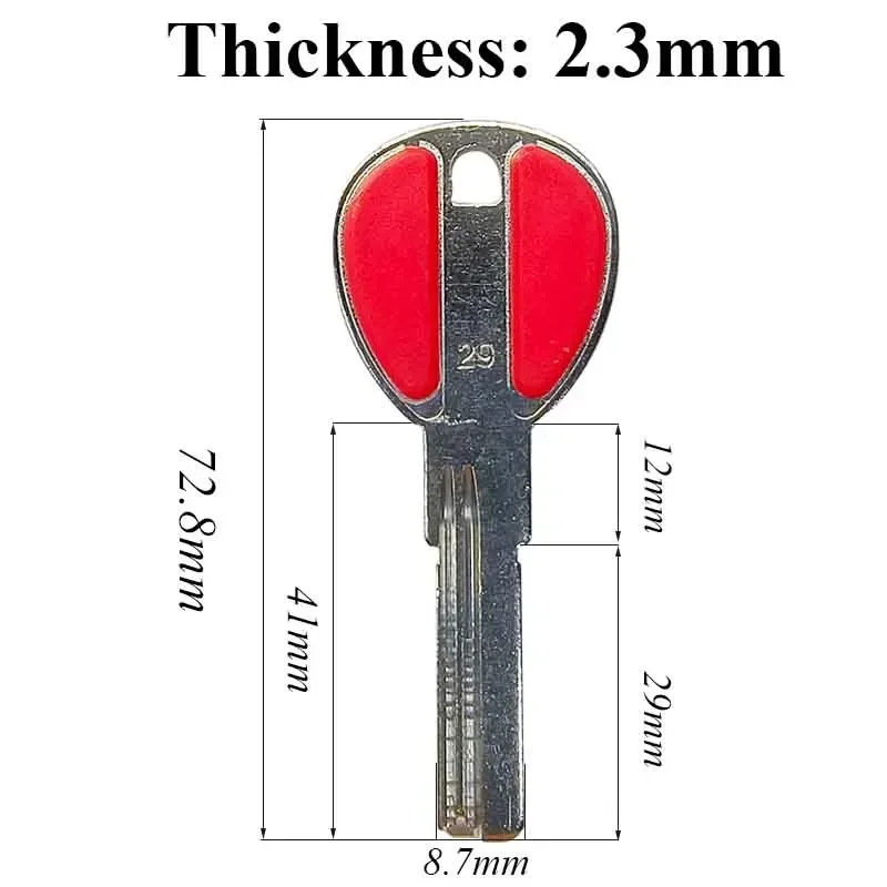 

Пустые медные ключи MSM Hi-Rel 29 мм
