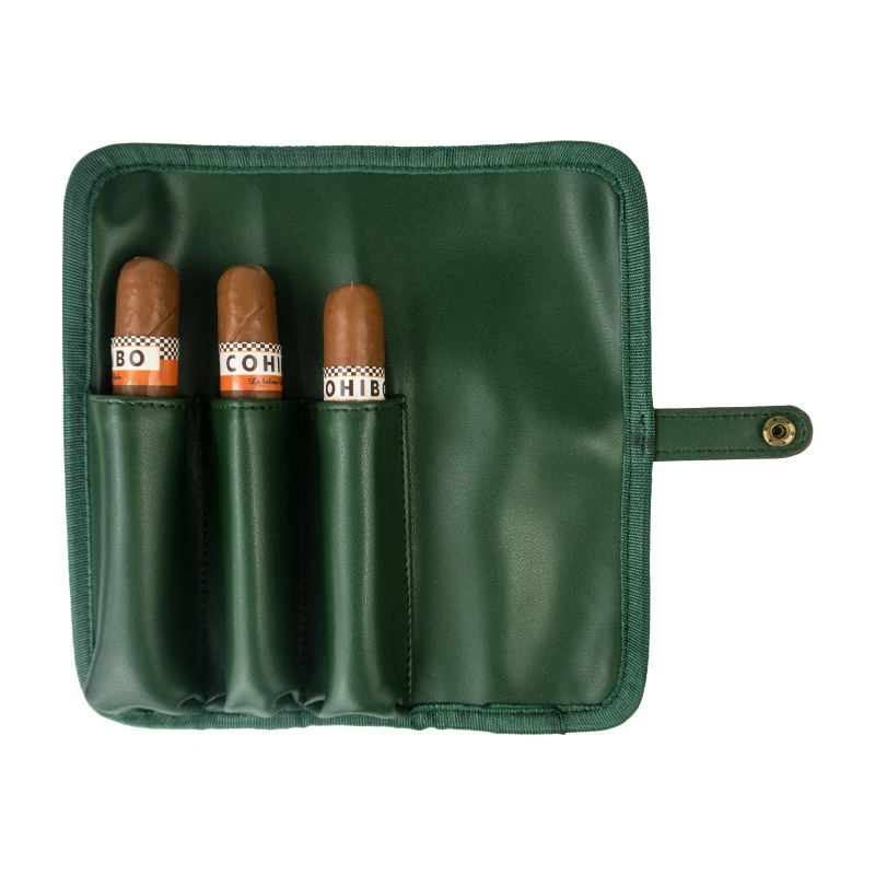 

Outdoor Travel Portable Cigar Bag Artificial Leather Cigar Accessories
