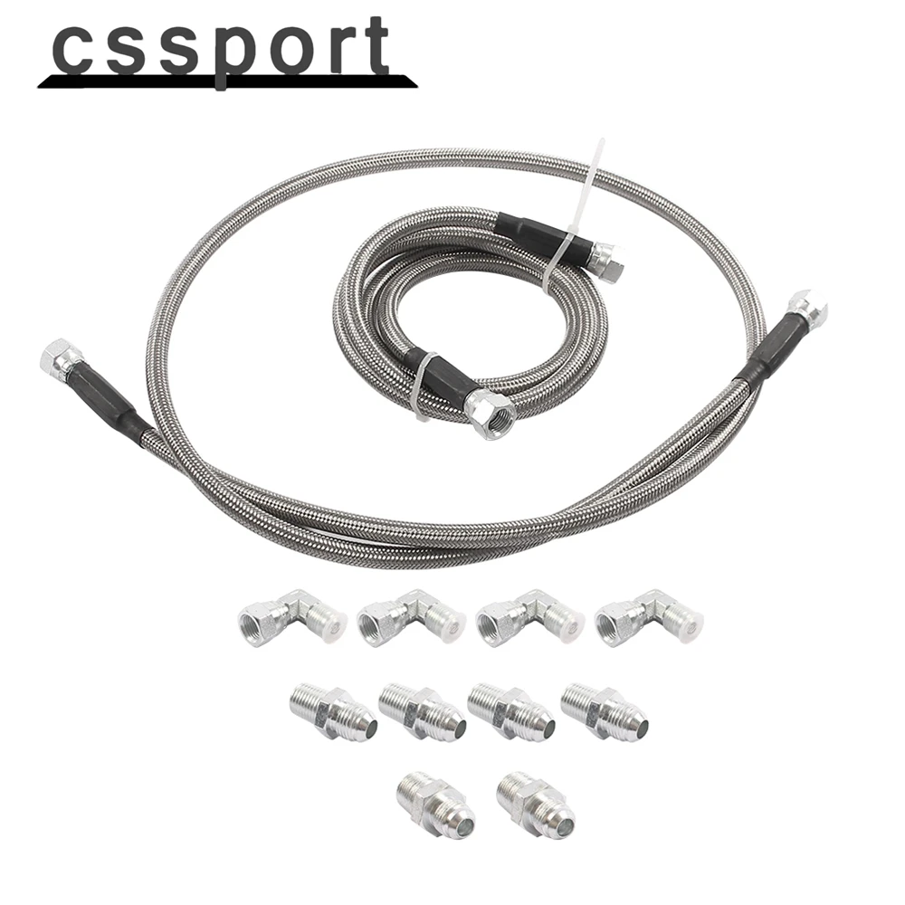 Для Ford Chevy Mopar Buick Cadillac Cars AN6 фитинги для шлангов охлаждения трансмиссии и