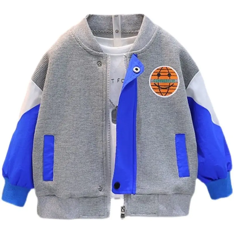 

New Children's Autumn Jacket Baseball Patchwork Cottons Kids Clothes For Teen Girls High Quality Coats Jackets 2 To 10 Years Old