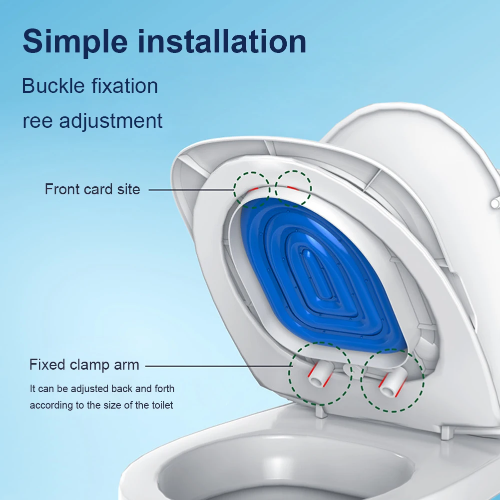 

Universal Cat Toilet Trainer Portable Plastic Cat Toilet Training Reusable WC Toilet Trainer with Clip Pet Accessories