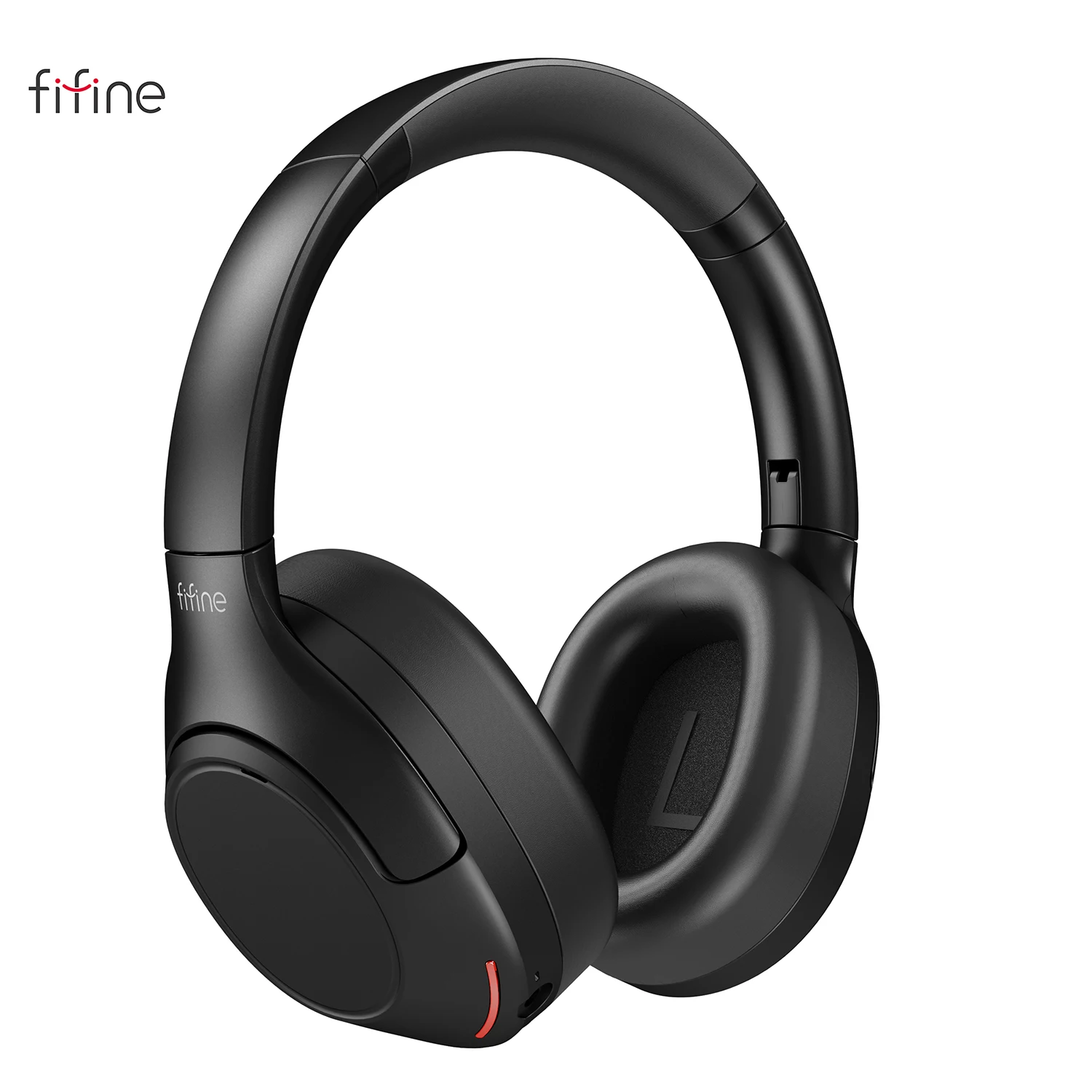 Беспроводная Bluetooth-гарнитура FIFINE, наушники с шумоподавлением и режимом прозрачности, глубокие басы, четкие звонки, время воспроизведения 65 часов