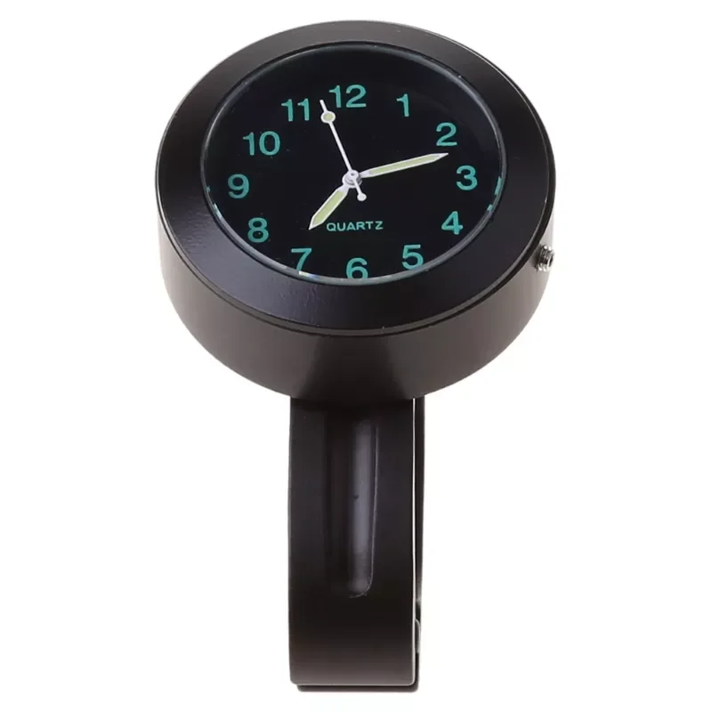 

Waterproof Bike Watch Glow In Dark Clock Motorcycle Alluminum Alloy Dial Mini for Mounting Bicycle Handlebar Dropship