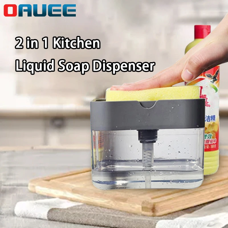 2 в 1 дозатор жидкого мыла для кухонной раковины | Строительство и ремонт