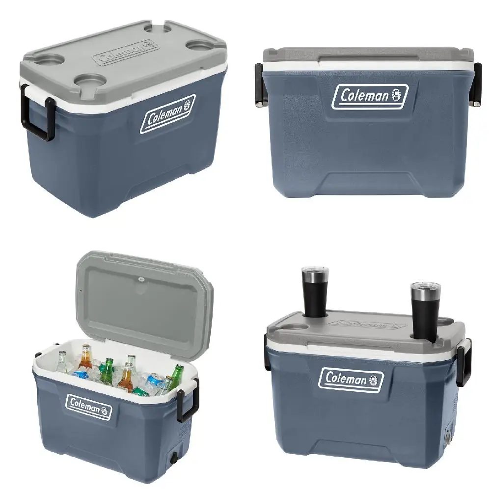 

Premium Quality, Durable & Portable 52QT Series Lakeside Blue Cooler Ice Chest: Ideal Picnic Companion for Long-Lasting Ice Rete