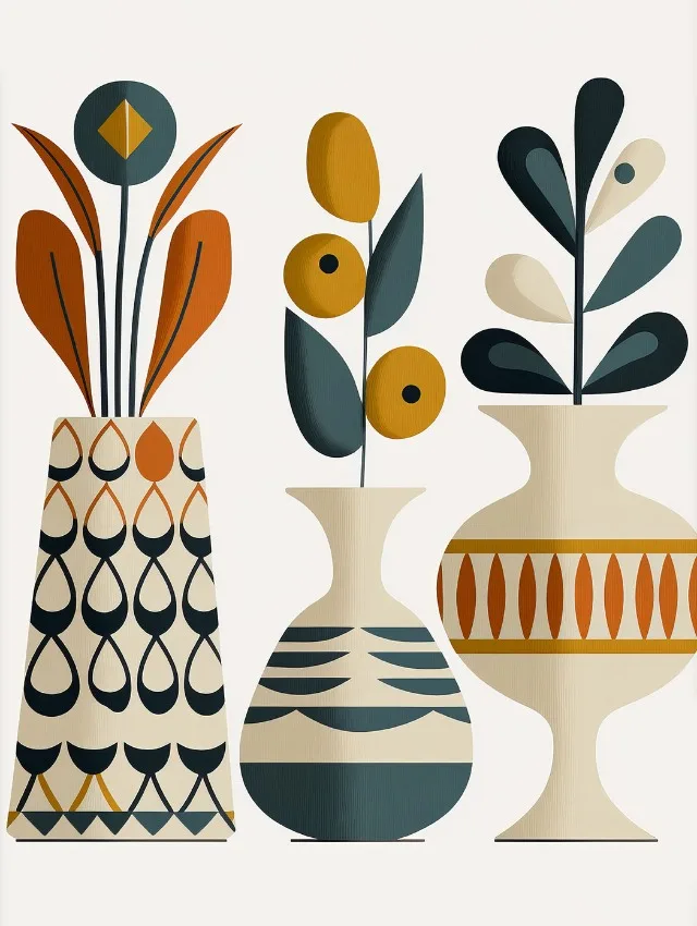 Печать на холсте, современный стиль