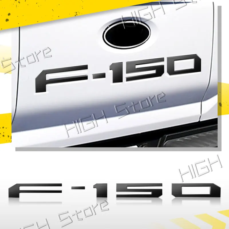 3D ABS пластиковый логотип с буквами F-150 эмблема автомобиля задняя дверь значок
