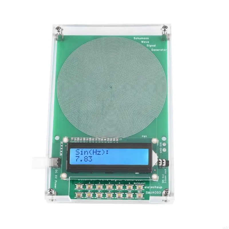 367c High Precise Schumann Generator 7 83 Гц с питанием типа C и выводы музыки стабильный