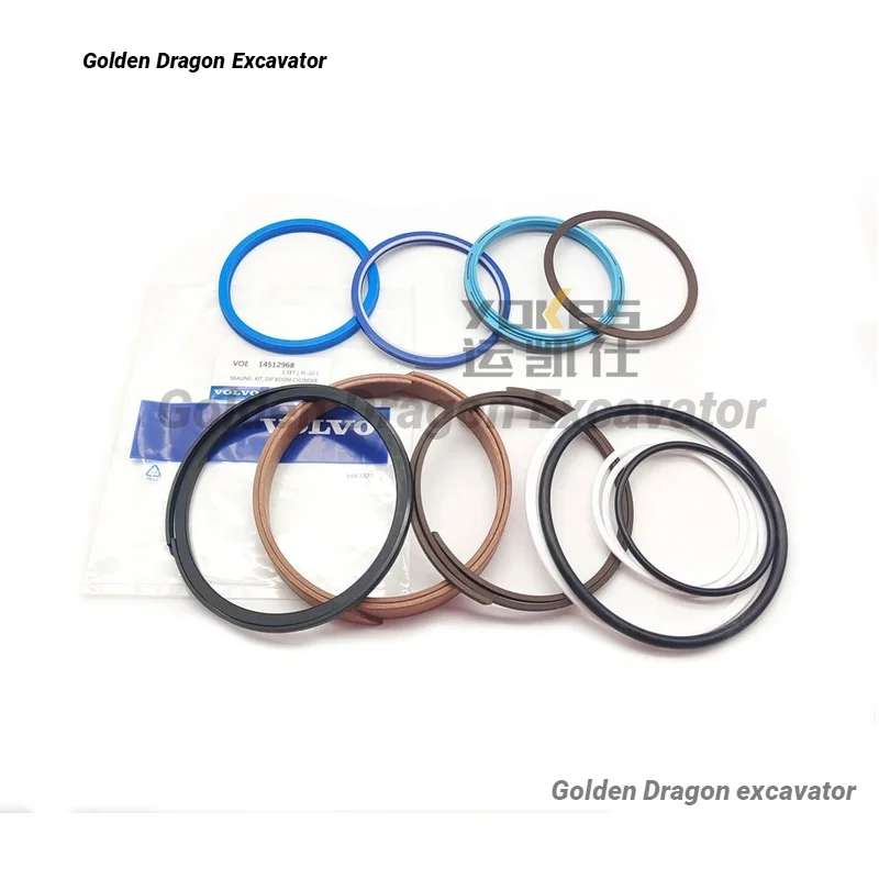 EC210C Ремкомплект уплотнений цилиндра стрелы Экскаватор 14514454 14551098 Для деталей