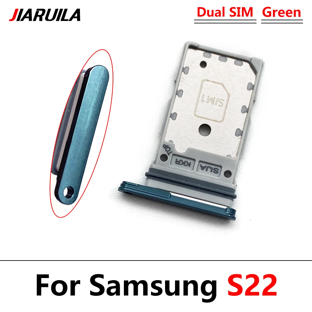 Держатель для двух Sim-карт Samsung S22 Plus/S22 лоток SIM-карт ультра держатель гнезда