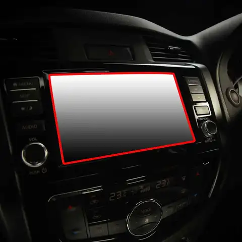 Для Nissan Navara 2018, 2019, 2020, 2021, Автомобильный GPS навигационный экран, аксессуары для интерьера автомобиля