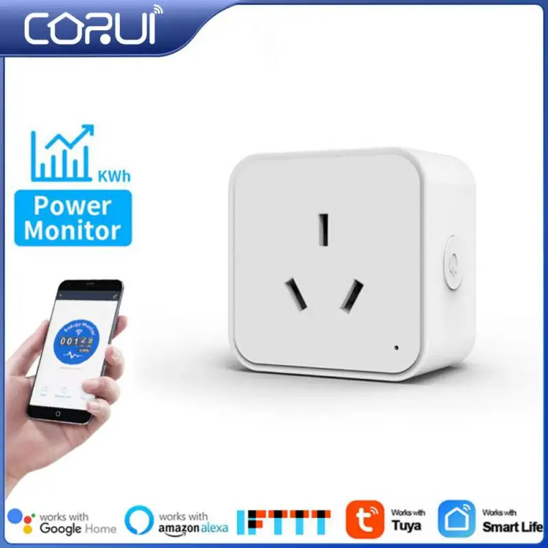 

Умная розетка CORUI с поддержкой Wi-Fi и голосовым управлением