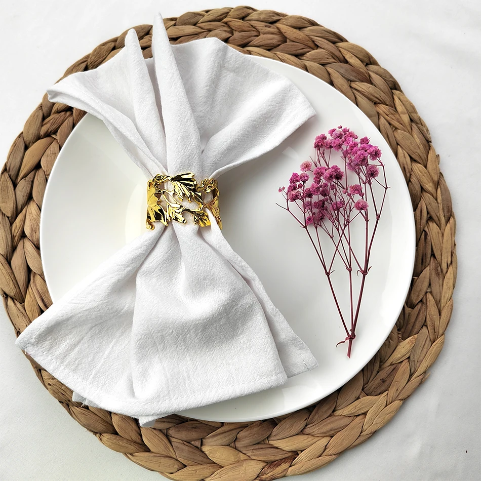 

50 шт., свадебные полотенца из хлопчатобумажной ткани, 30 х45 см