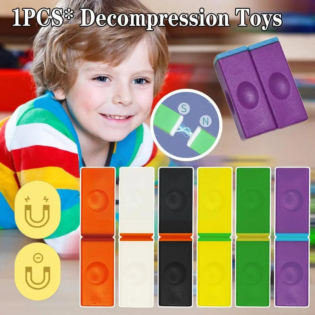 

Finger Magnet Stick Decompression Toys Anti-stress Brick Home Toys Magnetic Stick Children&adult Office Magnetic Finger Gif P0r4