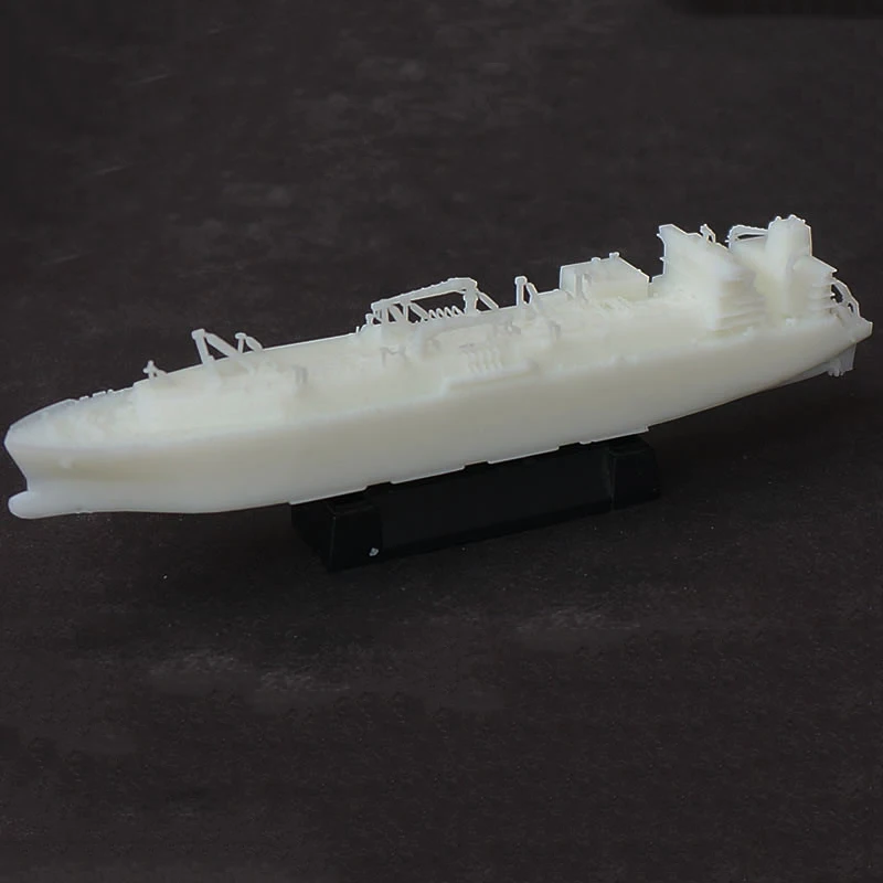 Фото 1/700 LNG природный газовый корабль в сборе, модель 42,7 см, смола, 3D-печать, формовочные корабли, статическая модель корабля, игрушка для мальчика, подарок, орнамент №1