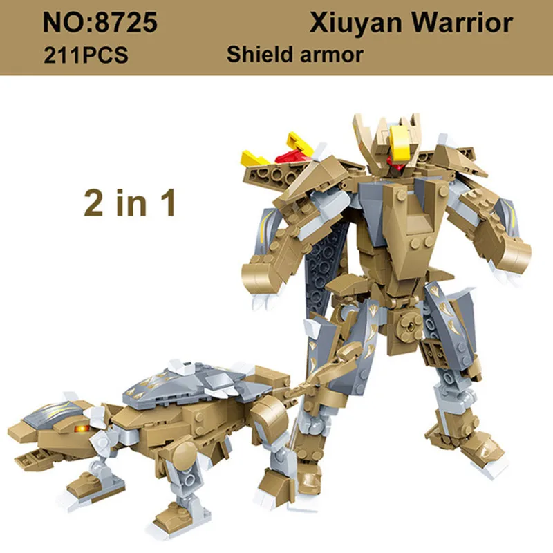 

Jurassic World Set Dinosaur Transformers Series 5 in 1 Doll Brick Compatible Lego Bricks Kids Toys for Boys