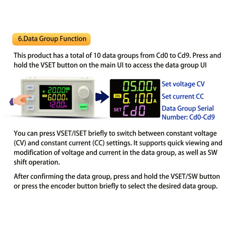 Удобный для пользователя регулируемый солнечный регулятор SK120X 120 Вт пеших