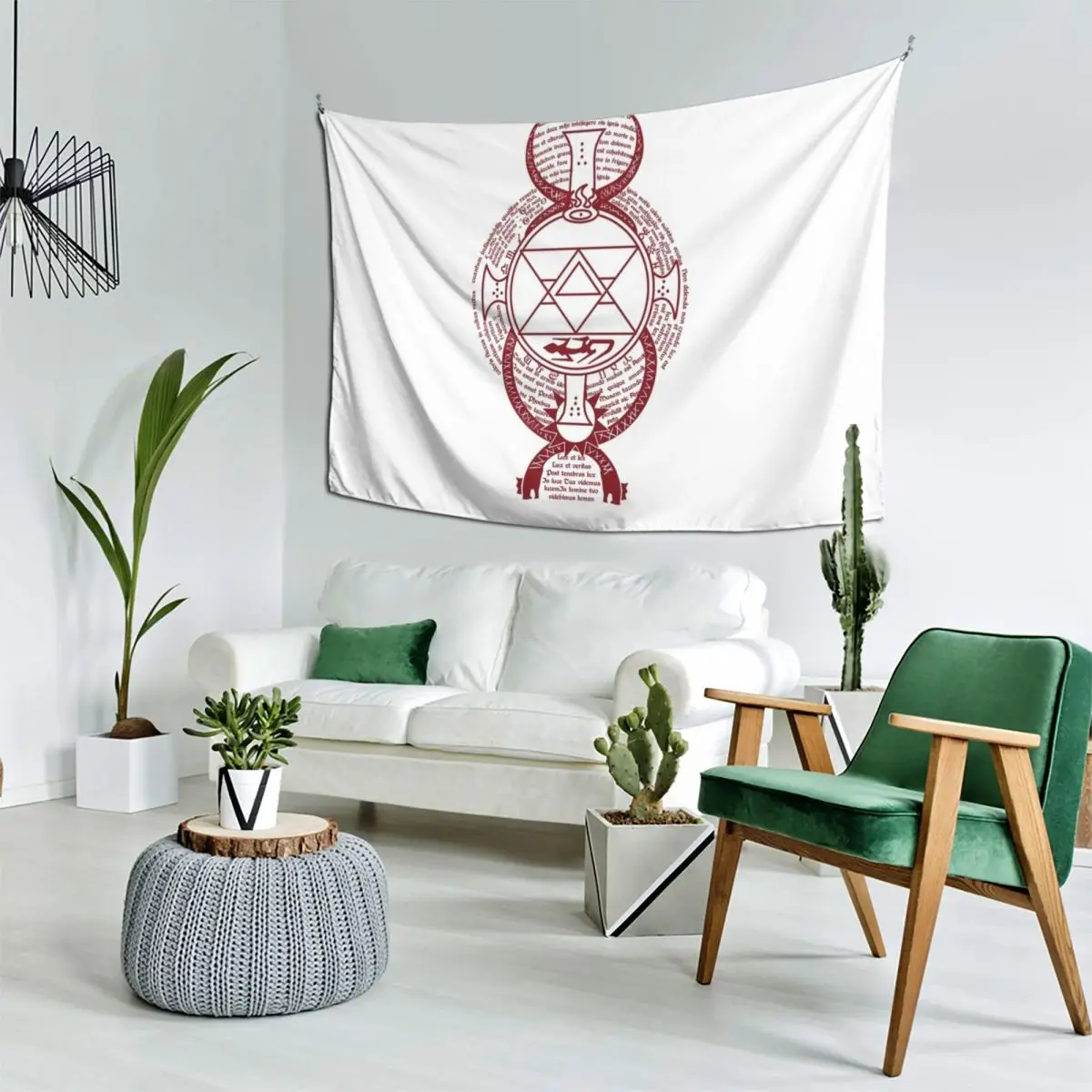 Гобелен с татуировкой Ризы Соколиного глаза