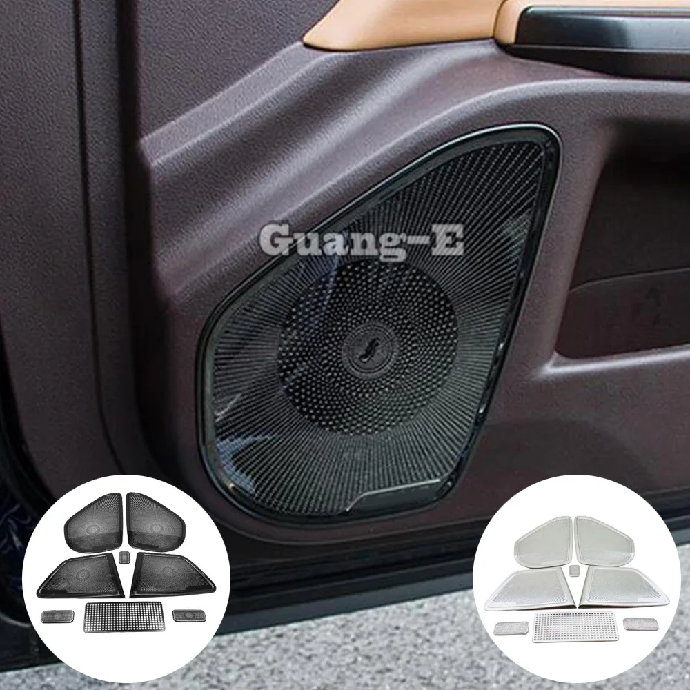 

Car Stainless Steel Frame Inside Door Audio Speak Sound Ring Trim For Lexus ES ES200 ES250 ES300 ES350 2018 2019 2020 2021 2022
