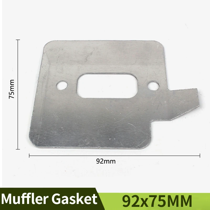 

Глушитель цепной пилы, модель 365/372 дюйма, подходит для садовой лесозаготовки, глушитель, запасные части для листового железа