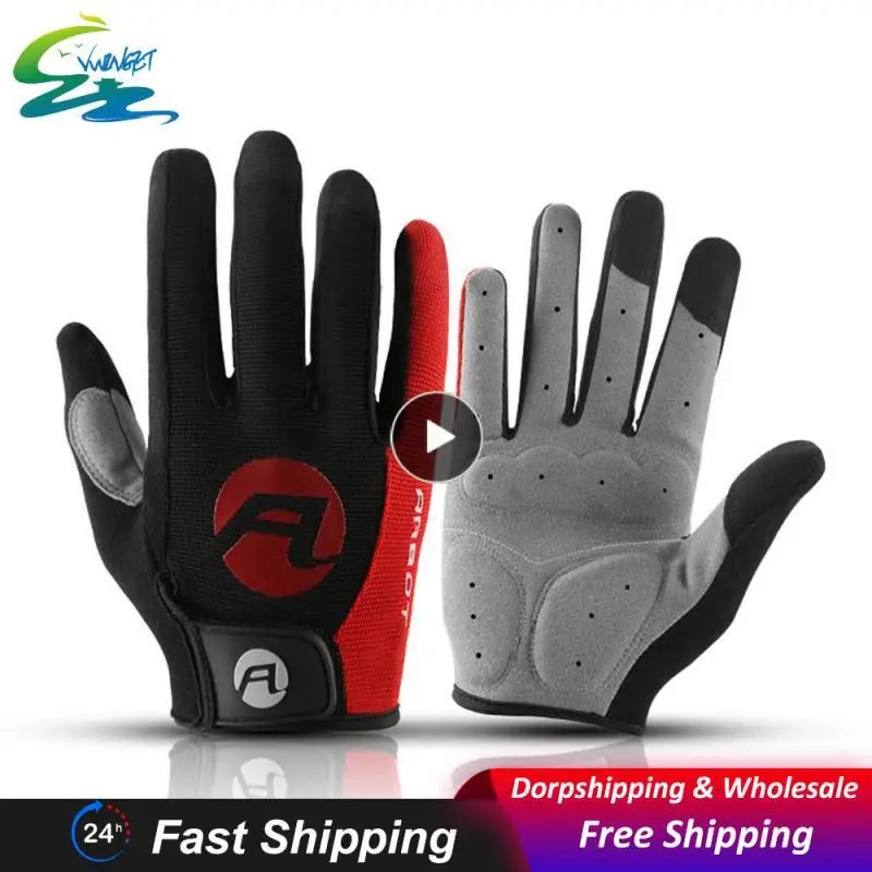 

Gloves Unisex High-quality Outdoor Sports Gloves 1 Pair Non-slip Fitness Gloves Bicycle Accessories Bicycle Gloves Durable